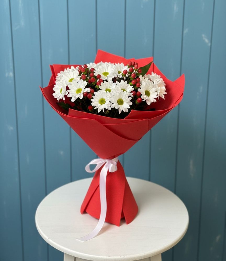 Букет цветов из: Хризантемы в Ельне