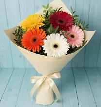 Букет цветов из:  Герберы в Ельне
