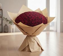 Букет 101 Красная роза в Ельне