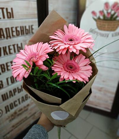 Букет цветов из: Герберы в Ельне