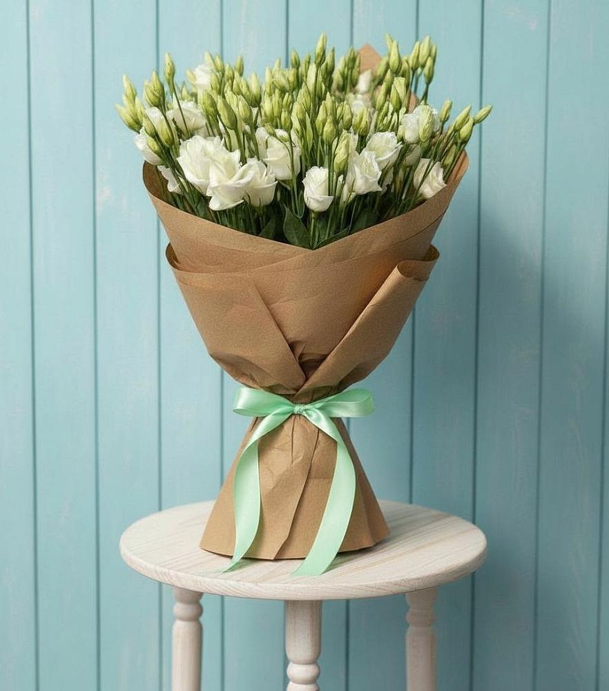 Букет цветов из: Лизиантусы в Ельне