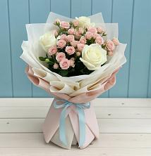 Букет цветов из:  Розы в Ельне