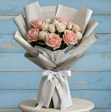 Букет цветов из:  Розы #REPLACE_PRED# Ельне