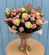 Букет цветов из:  Розы в Ельне