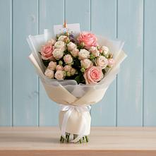 Букет цветов из:  Розы в Ельне