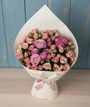 Букет цветов из:  Розы #REPLACE_PRED# Ельне