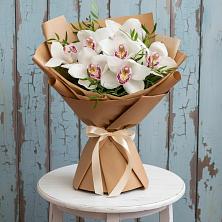 Букет цветов из:  Орхидеи и Розы в Ельне